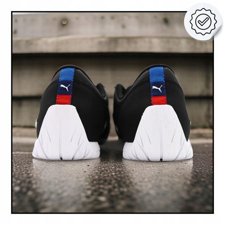 BUTY SPORTOWE MĘSKIE CZARNE WYGODNE PUMA BMW MMS Neo Cat