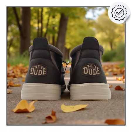 BUTY MĘSKIE LEKKIE HEYDUDE WALLY MID GRIP R CLASSIC 42051 2IV 