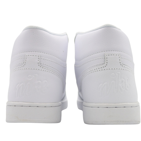 BUTY SPORTOWE MĘSKIE BIAŁE WYSOKIE SKÓRA NIKE EBERNON MID AQ1773 100 r. 43