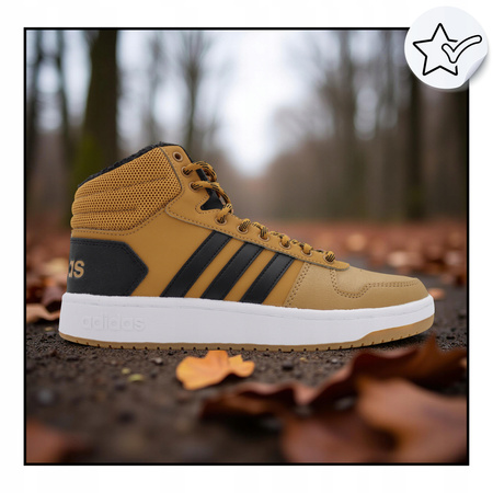 Buty sportowe męskie wysokie ADIDAS HOOPS wygodne