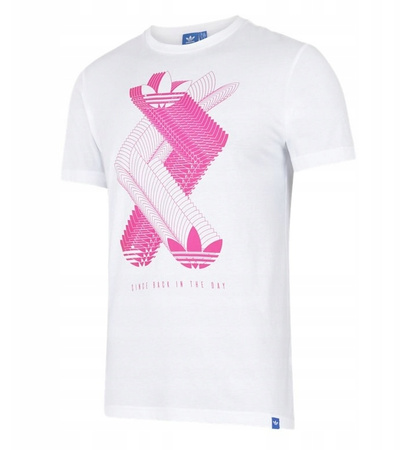 Koszulka T-shirt adidas biała męska G Disruptive bawełna