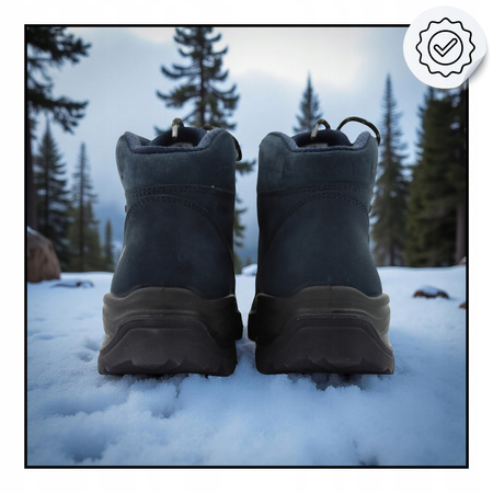 BUTY DAMSKIE 4F WYGODNE TREKKINGOWE WYSOKIE NA JESIEŃ ZIMĘ OBDG253 31S 