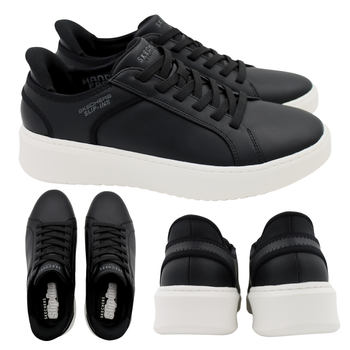 Buty męskie skechers wygodne lekkie wsuwane na co dzień 183177/blk