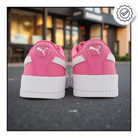 Buty młodzieżowe róż PUMA CARINA L JR lekkie 