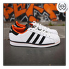 Buty Sportowe Męskie wygodne ADIDAS SUPERSTAR skóra Białe 