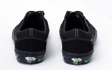 Buty Trampki Młodzieżowe Skaterowe Czarne Wygodne VANS OLD SKOOL