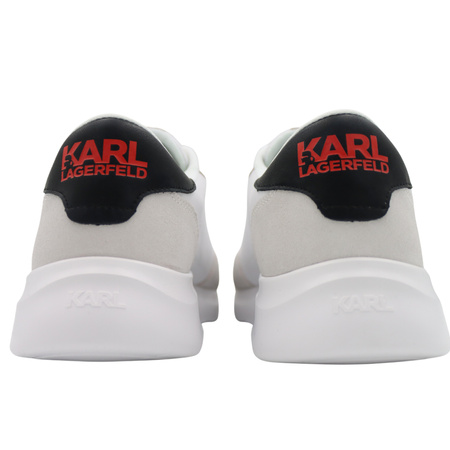 Buty Sneakersy Męskie Wygodne Czarne Skóra KARL LAGERFELD