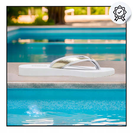 DAMSKIE JAPONKI PUMA SANDY FLIP METALLIC SHINE KLAPKI LATO ZŁOTE R. 39