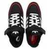 Buty Młodzieżowe Juniorskie Wygodne Skóra Rzep ADIDAS FORUM LOW