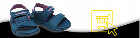 Sandały Sandałki Dziecięce Na Lato Rzepy NEW BALANCE IOSPSDNP 