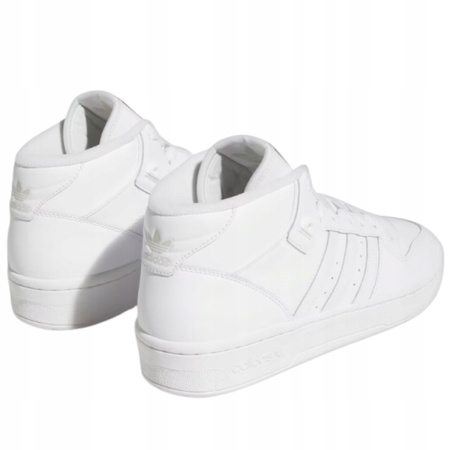 Buty Męskie Sportowe Wysokie ADIDAS RIVALRY wygodne BIAŁE 