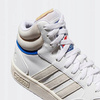 Buty Wysokie Białe Skóra Skórzane Wygodne ADIDAS HOOPS 3.0 MID