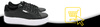 Buty damskie PUMA LILY PLATFORM Sneakersy sportowe czarne skóra 