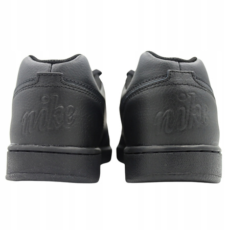 BUTY SPORTOWE MĘSKIE CZARNE WYGODNE SKÓRA NIKE EBERNON AQ1775 003 r. 44,5