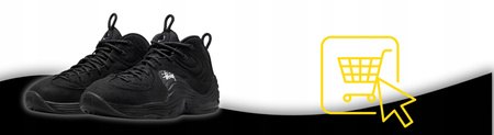BUTY SPORTOWE MĘSKIE LEKKIE CZARNE NIKE AIR PENNY Koszykarskie