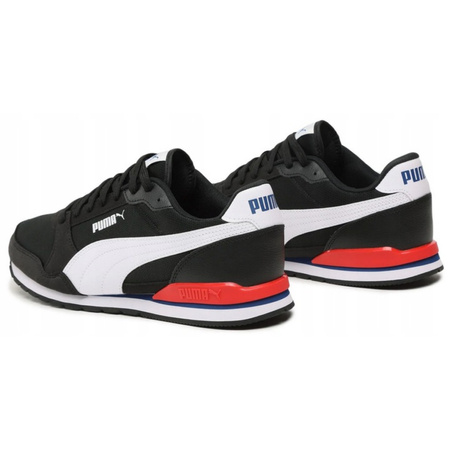Buty sneakersy męskie WYGODNE PUMA ST RUNNER CZARNE 