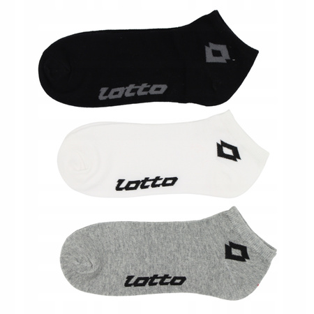SKARPETKI LOTTO MIX KOLOR NISKIE STOPKI 1.20.00001-2-3 