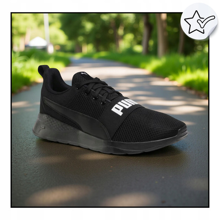 BUTY SPORTOWE MĘSKIE WYGODNE CZARNE PUMA ANZARUN LITE BOLD męskie 