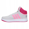 BUTY SPORTOWE MŁODZIEŻOWE WYSOKIE WYGODNE ADIDAS HOOPS MID GZ1929 