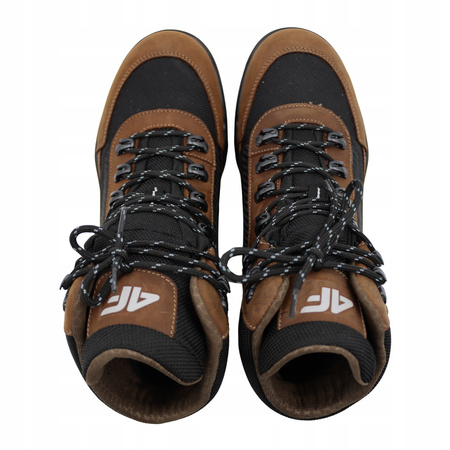 4f BUTY MĘSKIE WYGODNE TREKKINGOWE WYSOKIE NA JESIEŃ ZIMĘ OBMH253 81S 