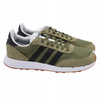 BUTY MĘSKIE SPORTOWE WYGODNE ZIELONE SNEAKERSY ADIDAS RUN GY3703 