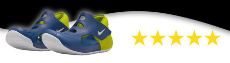SANDAŁY DZIECIĘCE WYGODNE LEKKIE NIKE SUNRAY PROTECT DH9462 402 