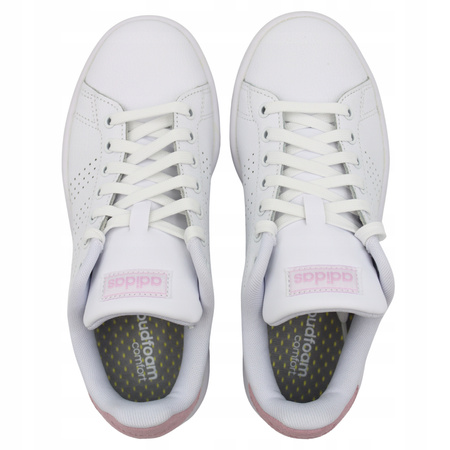 BUTY DAMSKIE ADIDAS ADVANTAGE BIAŁE F36481 lekkie 
