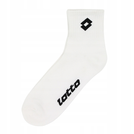 SKARPETKI LOTTO BIAŁE ŚREDNIE UNISEX 1.40.00002-2-2 