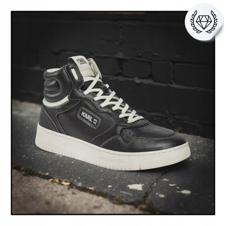 Buty Sneakersy wygodne męskie KARL LAGERFELD wygodne skóra 