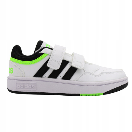 Buty dziecięce sportowe ADIDAS HOOPS biały Na Rzepy 