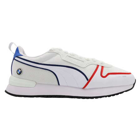 Buty Męskie Sportowe PUMA BMW MMS R78 Białe Wygodne 