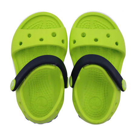 SANDAŁY DZIECIĘCE LEKKIE WYGODNE ZIELONE CROCS CROCBAND 128563TX 