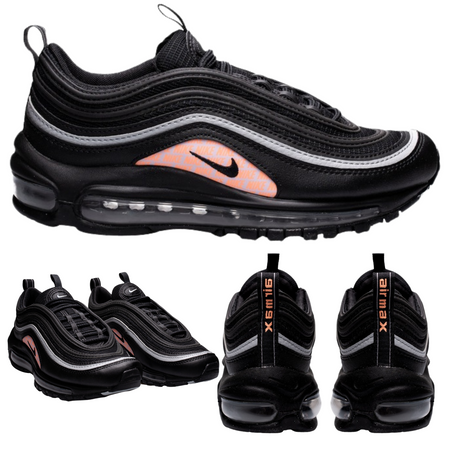 Nike buty damskie wygodne czarne NIKE AIR MAX 97 GS