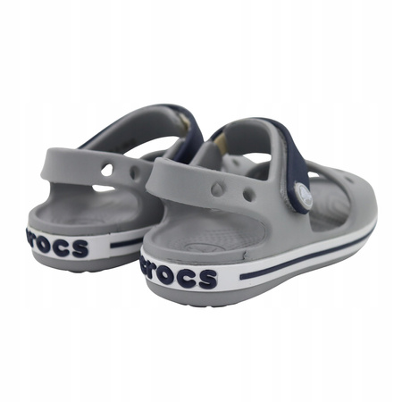 Sandałki dziecięce szare lekkie wygodne crocs crocband 12856 01u 
