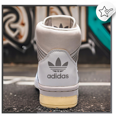 Buty Sneakersy Trampki Wysokie Męskie Wygodne ADIDAS RIVALRY