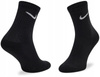 Skarpetki Unisex Bawełniane Wysokie Białe Szare Czarne NIKE