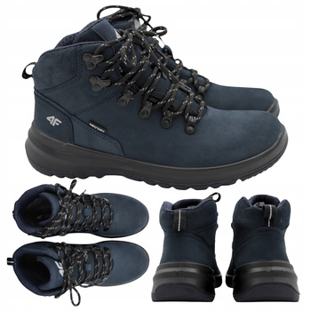 4f BUTY DAMSKIE WYGODNE TREKKINGOWE NA JESIEŃ ZIMĘ OBDH261 31S