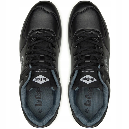 Buty Męskie Miejskie Lekkie Codzienne Wygodne Czarne LEE COOPER