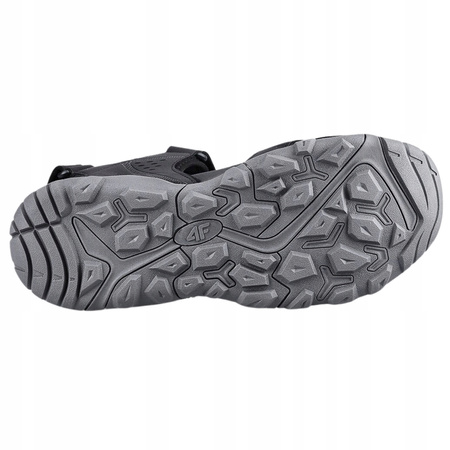 Sandały Buty Męskie Lekkie Wygodne Czarne 4F 4FSS23FSANM027 20S