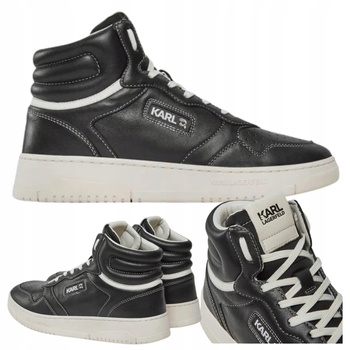Buty Sneakersy wygodne męskie KARL LAGERFELD wygodne skóra