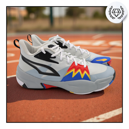 Buty sportowe męskie PUMA do koszykówki GENETICS GLACIAL
