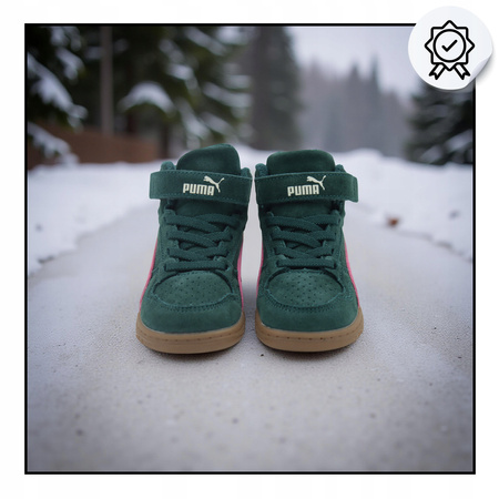 Buty dziecięce sportowe PUMA sneakersy lekkie na rzep 406774 02 