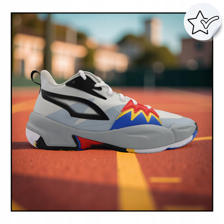 BUTY SPORTOWE MĘSKIE DO KOSZYKÓWKI PUMA Genetics Glacial 309691 02 R. 44,5