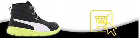 Buty dziecięce sportowe PUMA wysokie 190113 08 jesień zima