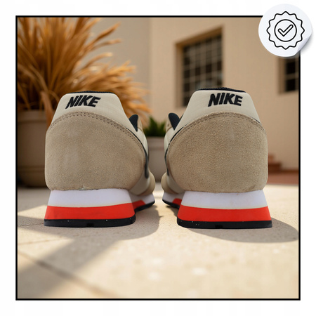 Buty Sportowe Męskie NIKE MD RUNNER 2 Brązowe wygodne 