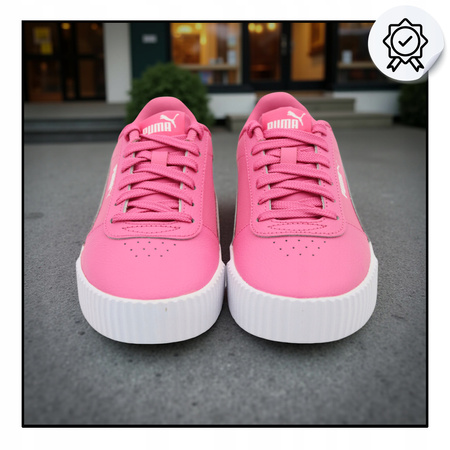 Buty młodzieżowe róż PUMA CARINA L JR lekkie 