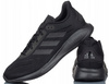 Buty Do Biegania Biegowe Męskie Czarne Wygodne ADIDAS GALAXAR RUM