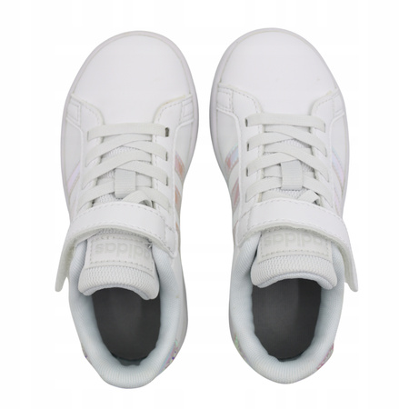 Buty dziecięce ADIDAS GRAND COURT FW1275 sportowe białe sneakersy