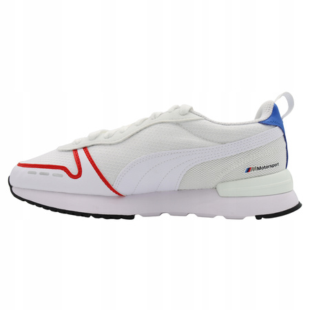 Buty Męskie Sportowe PUMA BMW MMS R78 Białe Wygodne 