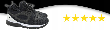 Buty Młodzieżowe Damskie Czarnedo biegania PUMA IGNITE LIMITLESS 2 JR 